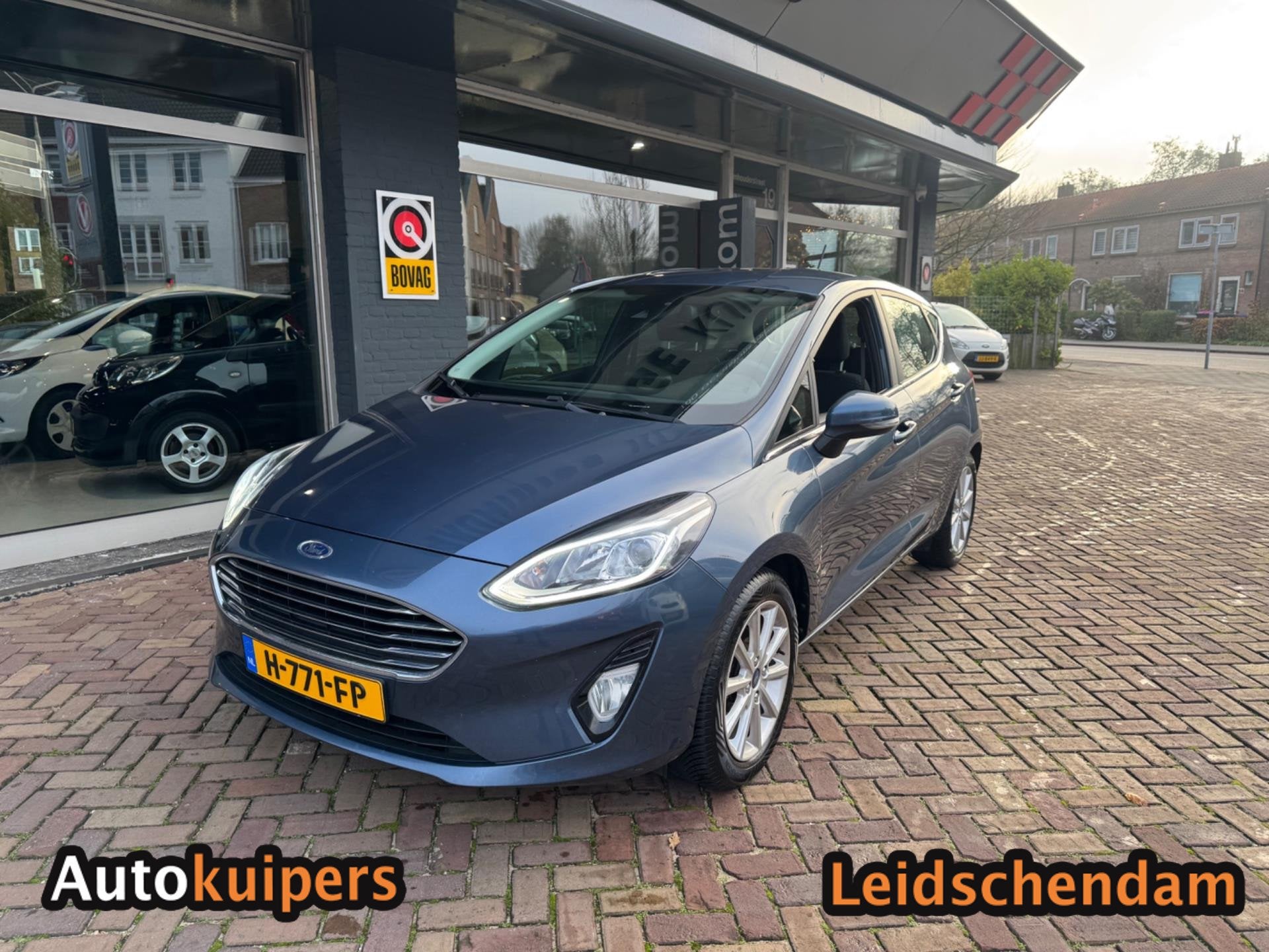 Ford Fiesta 1.0 EcoBoost Titanium, Auto's, Voorwielaandrijving, 12 maanden, Stof, Gebruikt