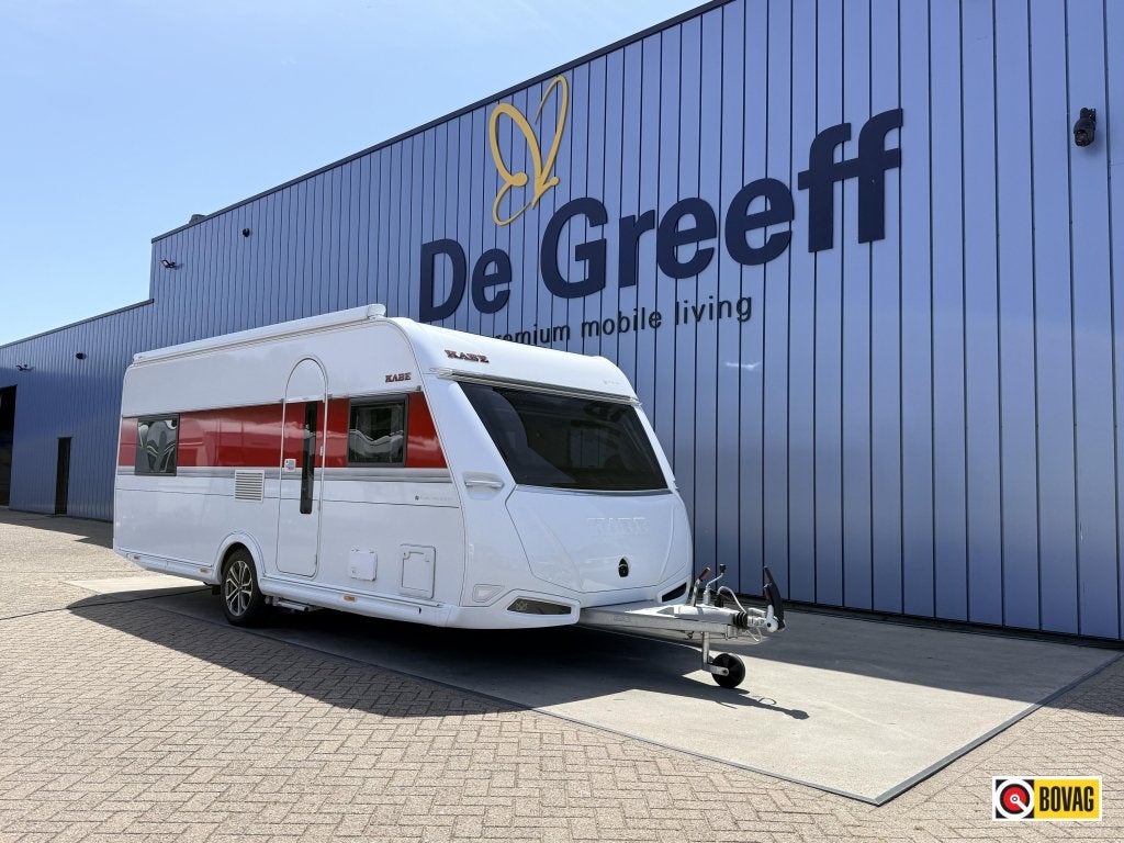 Kabe Royal 560 GLE KS, Caravans en Kamperen, Caravans, Bedrijf, tot en met 4, 1500 - 2000 kg, Rondzit, Kabe, 2 aparte bedden, Overige typen