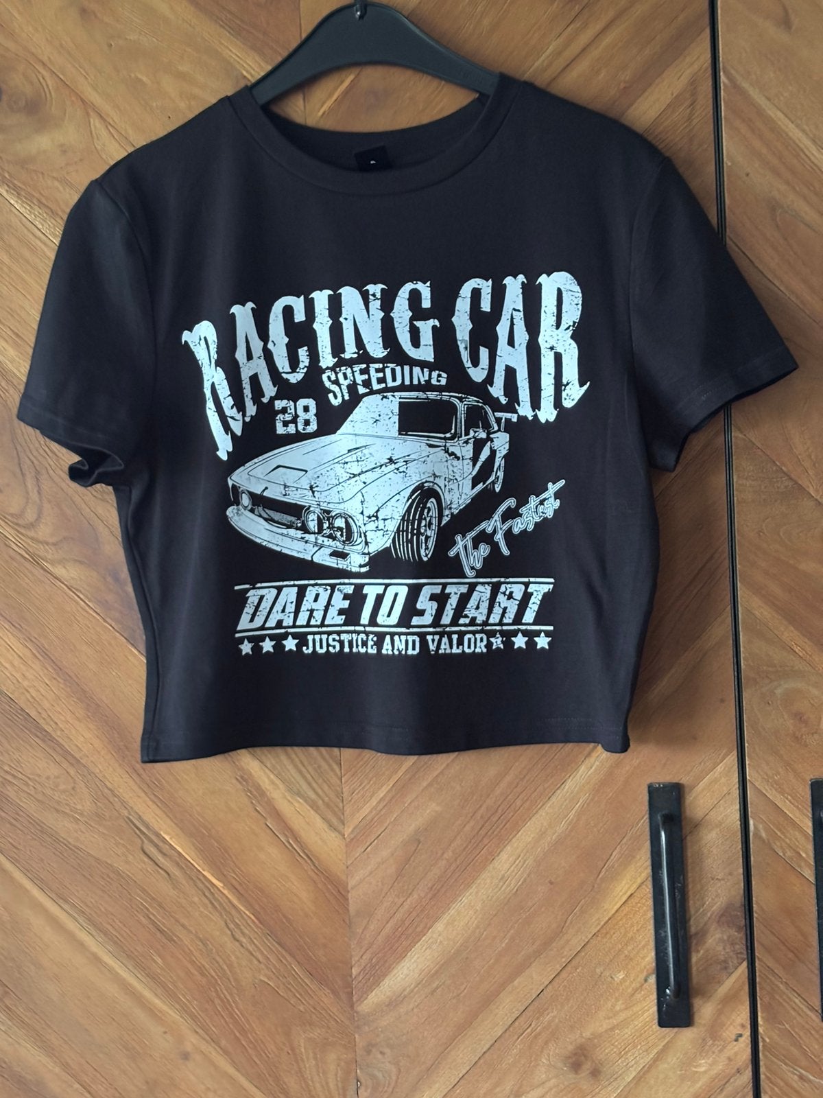 Nieuw! Mooi Kort Shirtje van Shein. Maat M, Maat 38/40 (M), Zwart, Nieuw, Ophalen of Verzenden