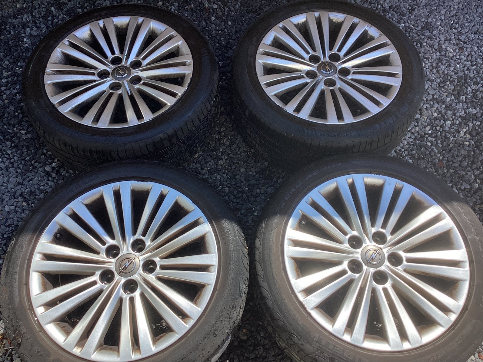 Mooie opel insignia 18 inch velgen met zomerbanden, Auto-onderdelen, Banden en Velgen, Ophalen, 18 inch, Banden en Velgen, Personenwagen