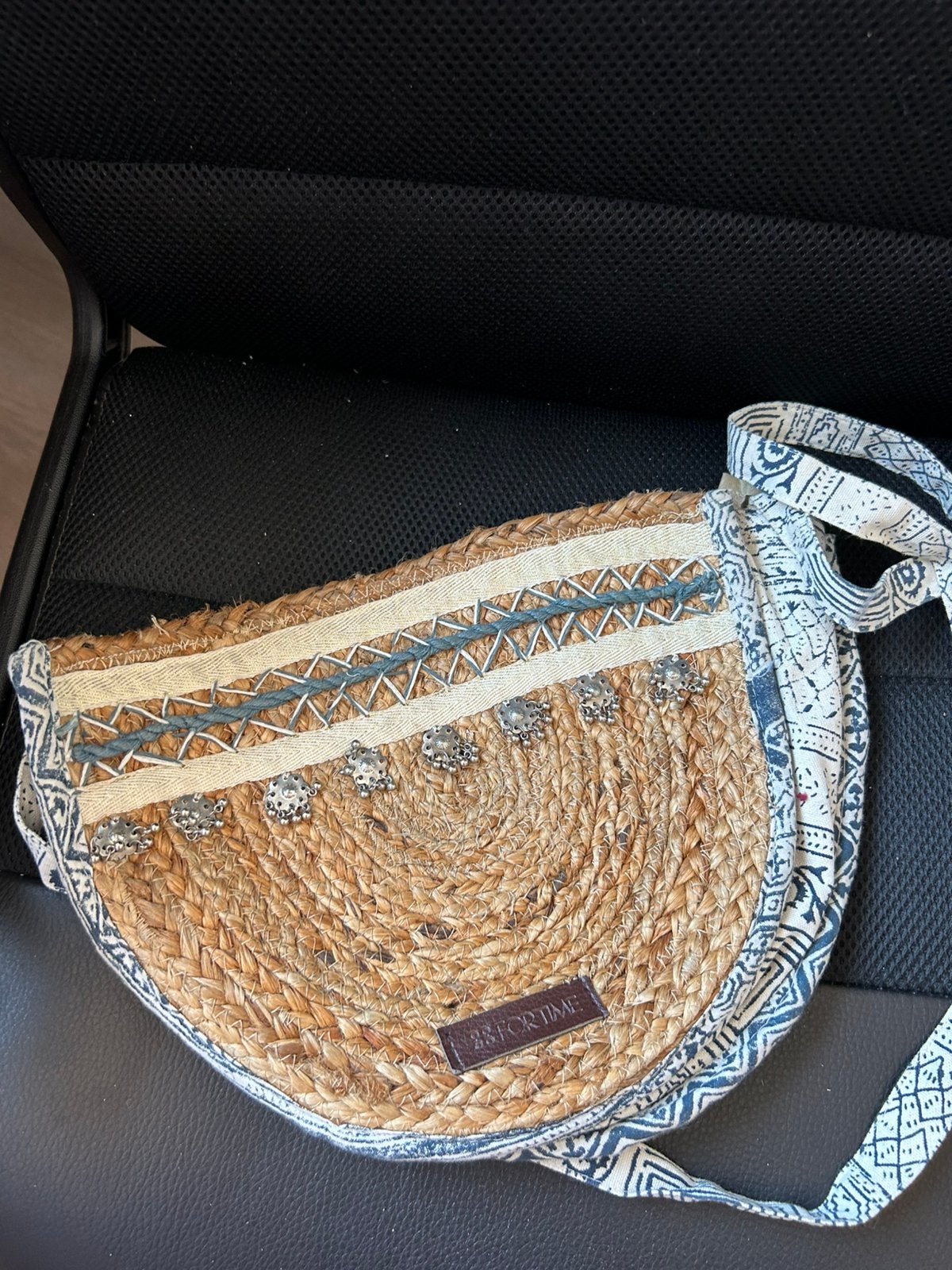 Ibiza tasje met rits, Ophalen of Verzenden, Zo goed als nieuw, Beige, Overige merken