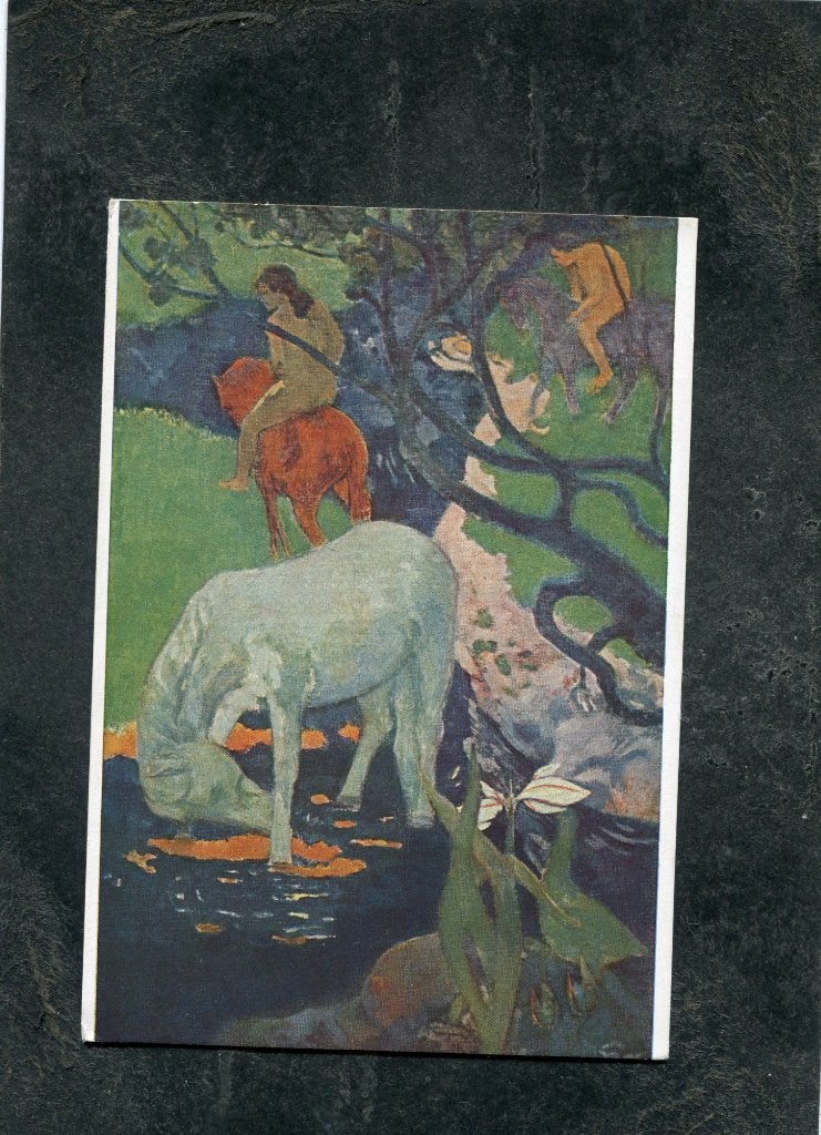 Ansicht Paul Gauguin - The White Horse, Verzamelen, Verzenden, 1980 tot heden, Ongelopen
