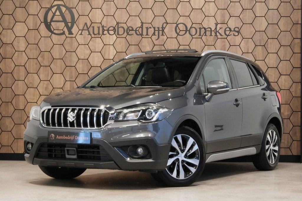 Suzuki S-Cross 1.4 Boosterjet High Executive *PANORAMADAK* L, Auto's, Suzuki, Automaat, Gebruikt, 4 cilinders, Leder