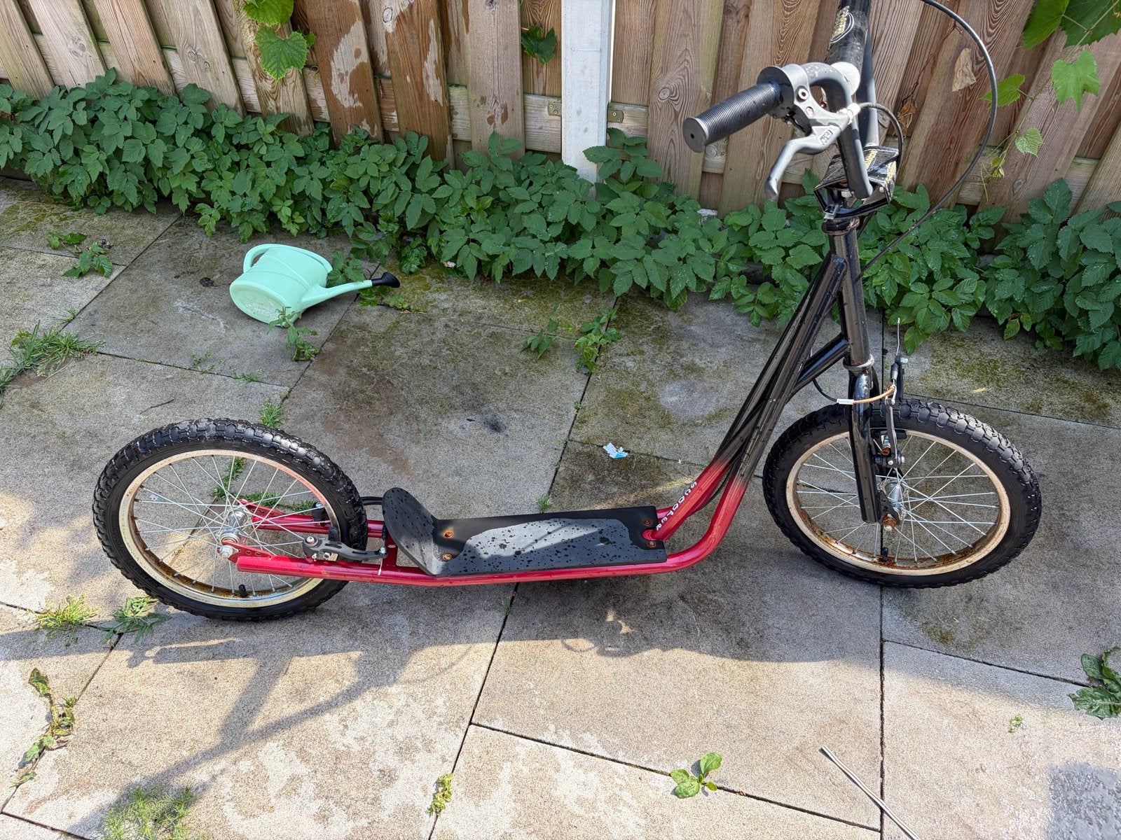 Stevige step met grote wielen -, Fietsen en Brommers, Steps, Ophalen, Gebruikt, Gewone step