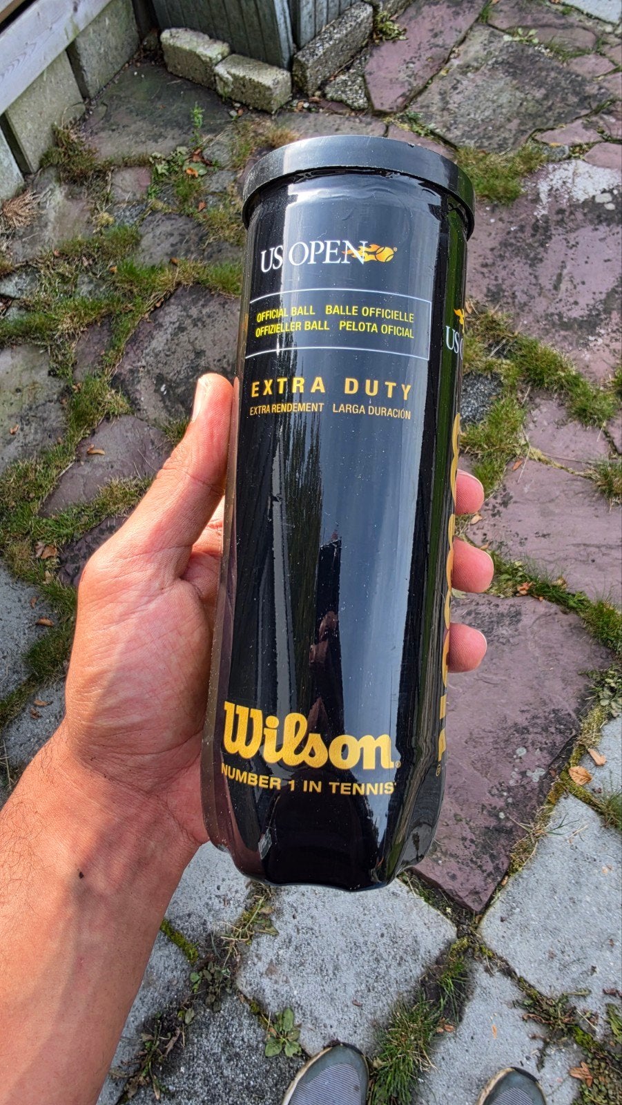 Nieuwe Wilson US Open tennisballen (Extra Duty), Ophalen of Verzenden, Nieuw, Ballen, Wilson