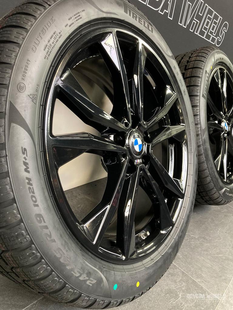 19” originele BMW X1 iX1 U11 X2 U10 velgen + winterbanden, Auto-onderdelen, Banden en Velgen, 19 inch, Gebruikt, -, -