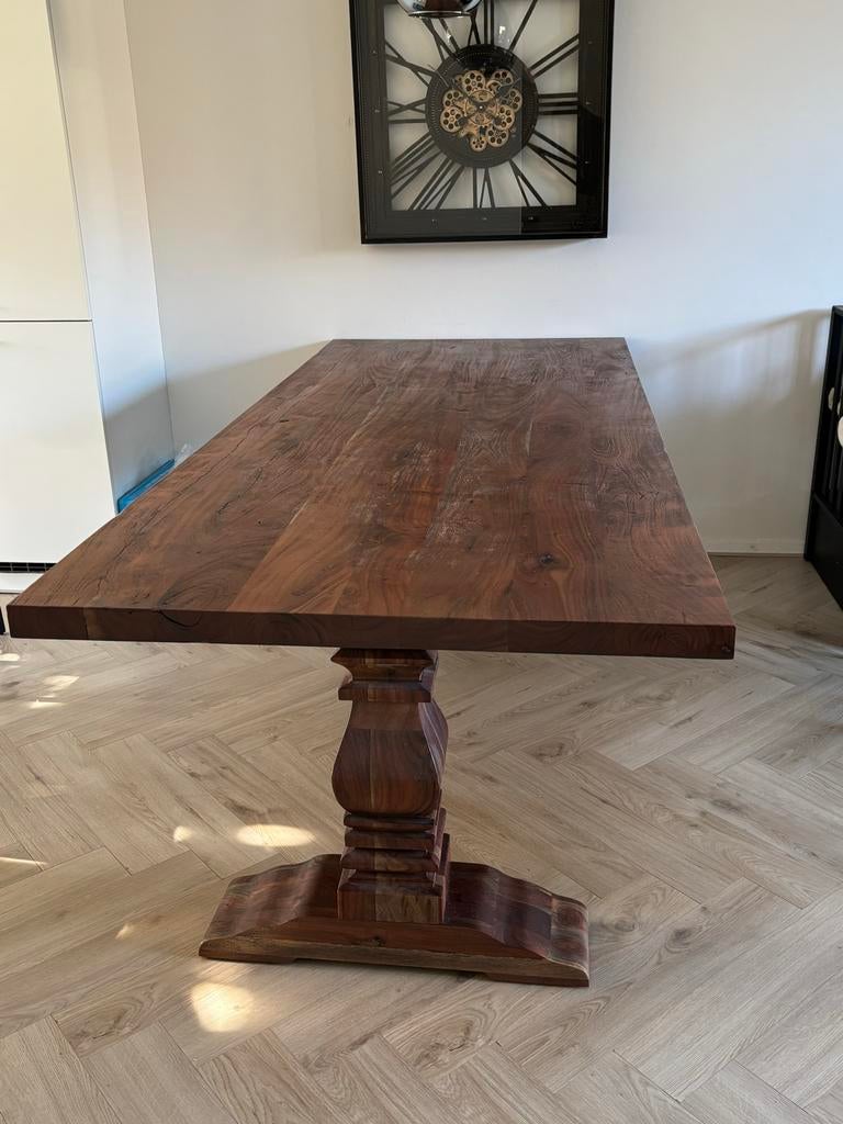 Prachtige kloostertafel 240x100 cm, Huis en Inrichting, Ophalen, Gebruikt, 100 tot 150 cm, 200 cm of meer