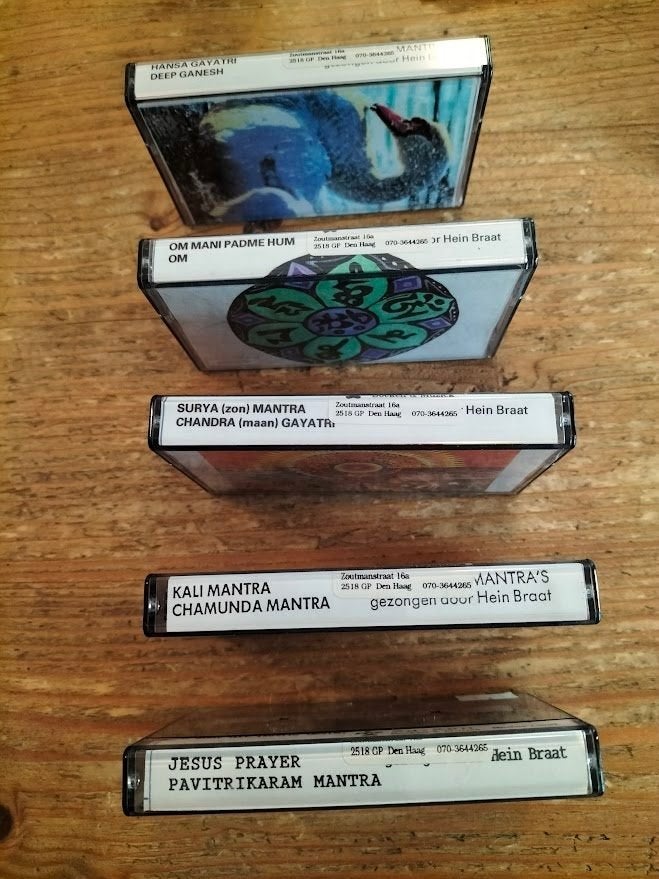5 cassettebandjes van Hein Braat, Gebruikt, 2 t/m 25 bandjes, Ophalen of Verzenden, Origineel