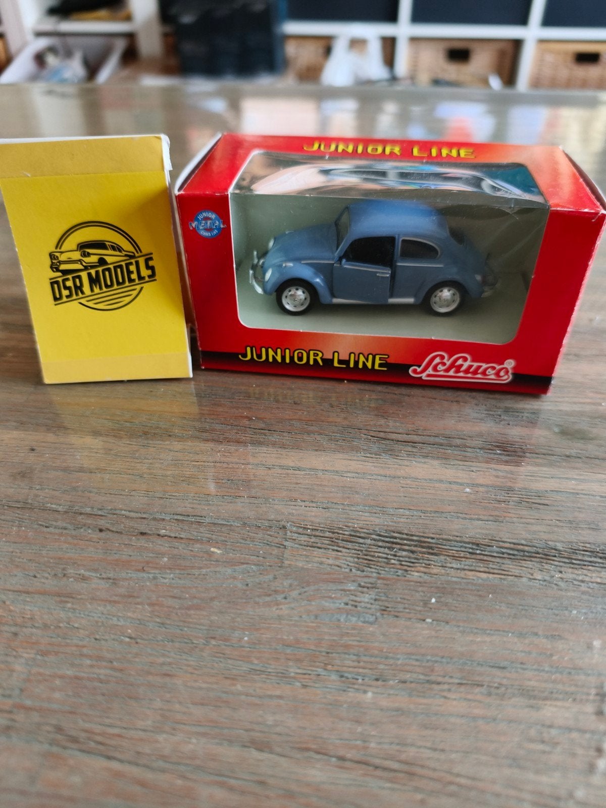 Schuco Junior Line Volkswagen Kever 1:43 - Blauw, Hobby en Vrije tijd, Auto, Bahnhofstraße 28, 90518 Altdorf bei Nürnberg, Duitsland