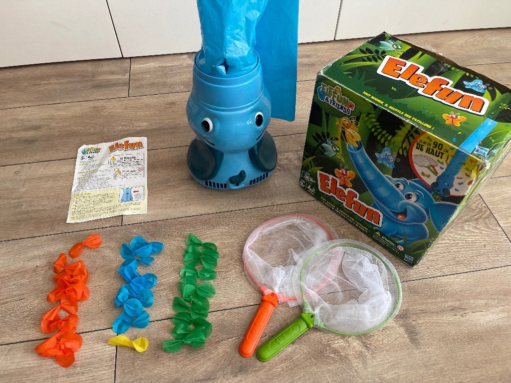 Elefun spel - gouden vlinder editie, Een of twee spelers, Ophalen of Verzenden, Gebruikt, HASBRO