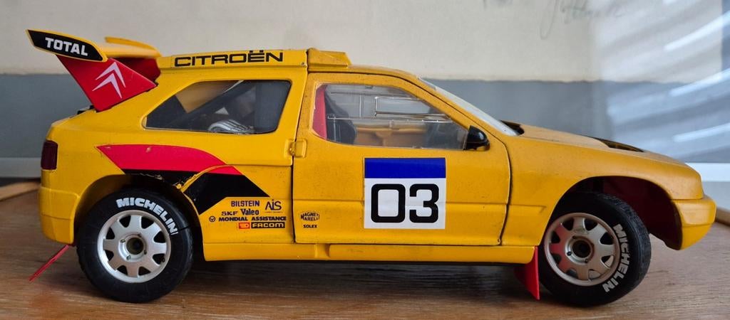 Citroën ZX Rallye RAID Solido 1:18, 06-91 #8503, Ophalen of Verzenden, Zo goed als nieuw, Auto, Solido