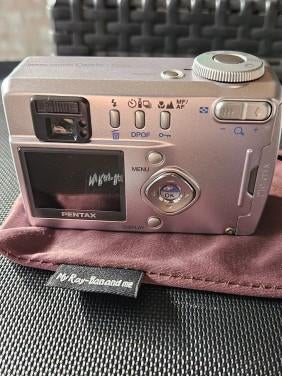 Mooie werkende Pentax Optio 330 RS Digitaal Camera...., Ophalen of Verzenden, Gebruikt, Overige merken