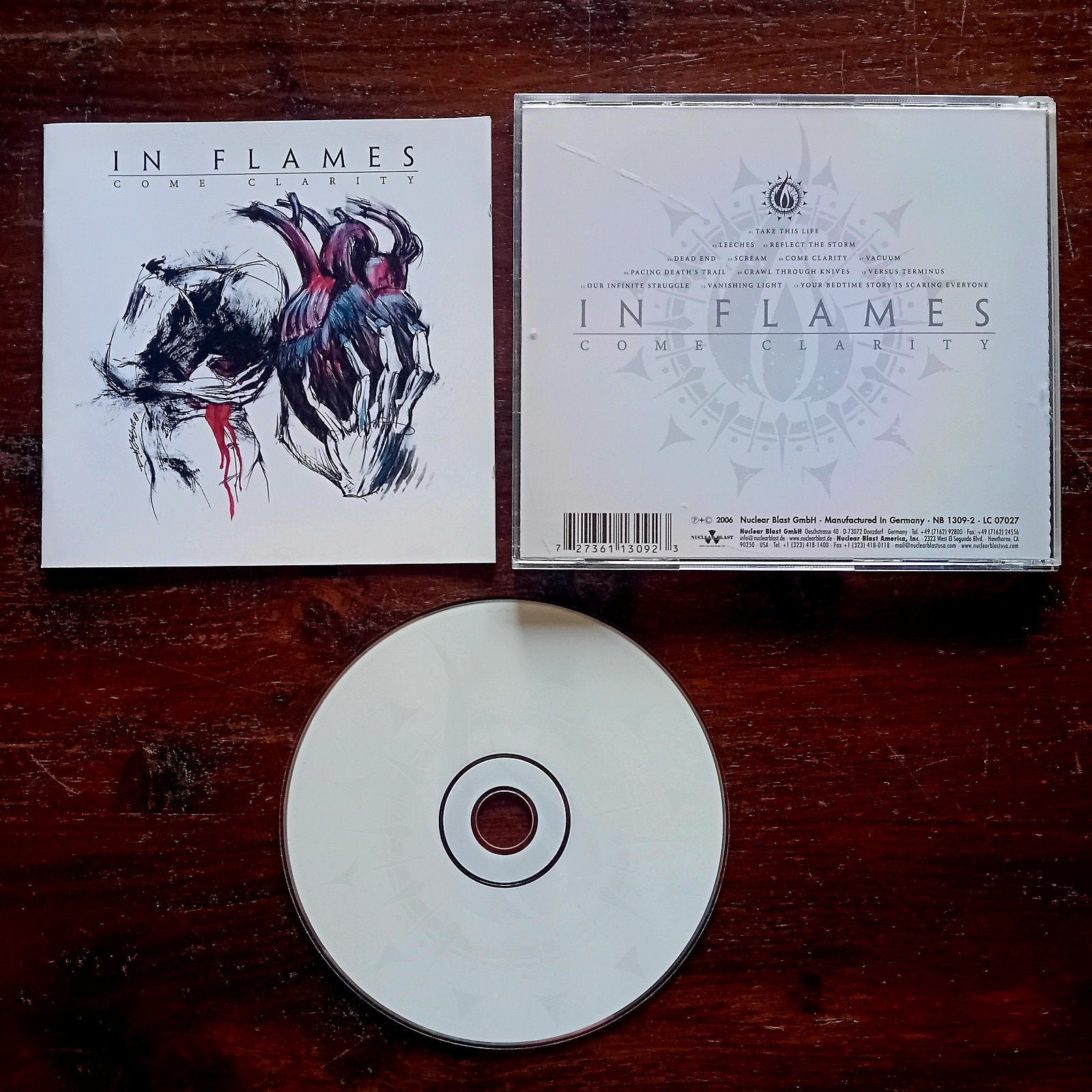 In Flames - Come clarity cd death metal rock, Ophalen of Verzenden, Gebruikt