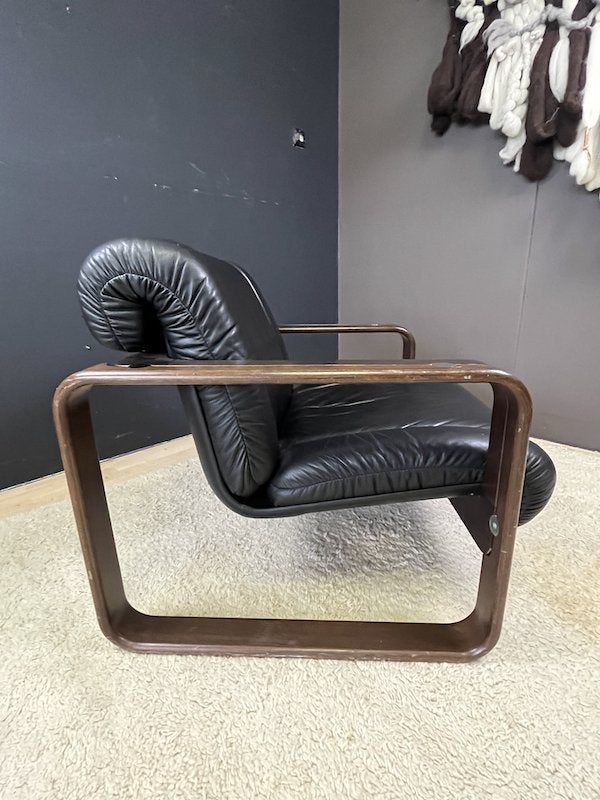 Design Fauteuil van Albert Stoll voor Giroflex, Stoll Giroflex AG, 75 tot 100 cm, Ophalen of Verzenden, Info-nl@flokk.com