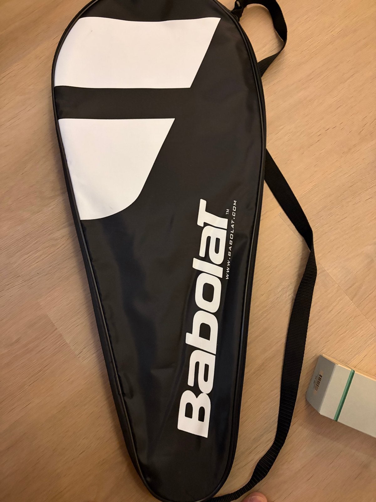 Babolat Drive Lite tennisracket met ballen en hoes, Sport en Fitness, Tennis, L2, Ophalen of Verzenden, Zo goed als nieuw, Racket
