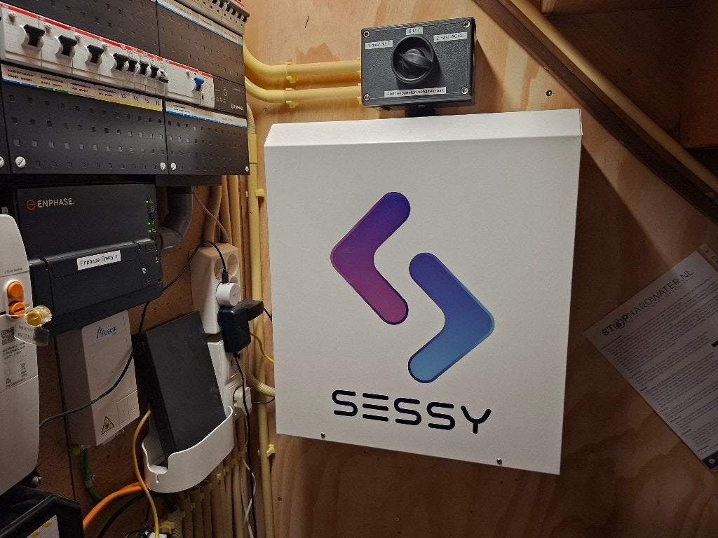 Sessy Thuisbatterij - 5 kwh Energieopslag voor uw woning, Ophalen, Zo goed als nieuw, Overige merken, Overige typen