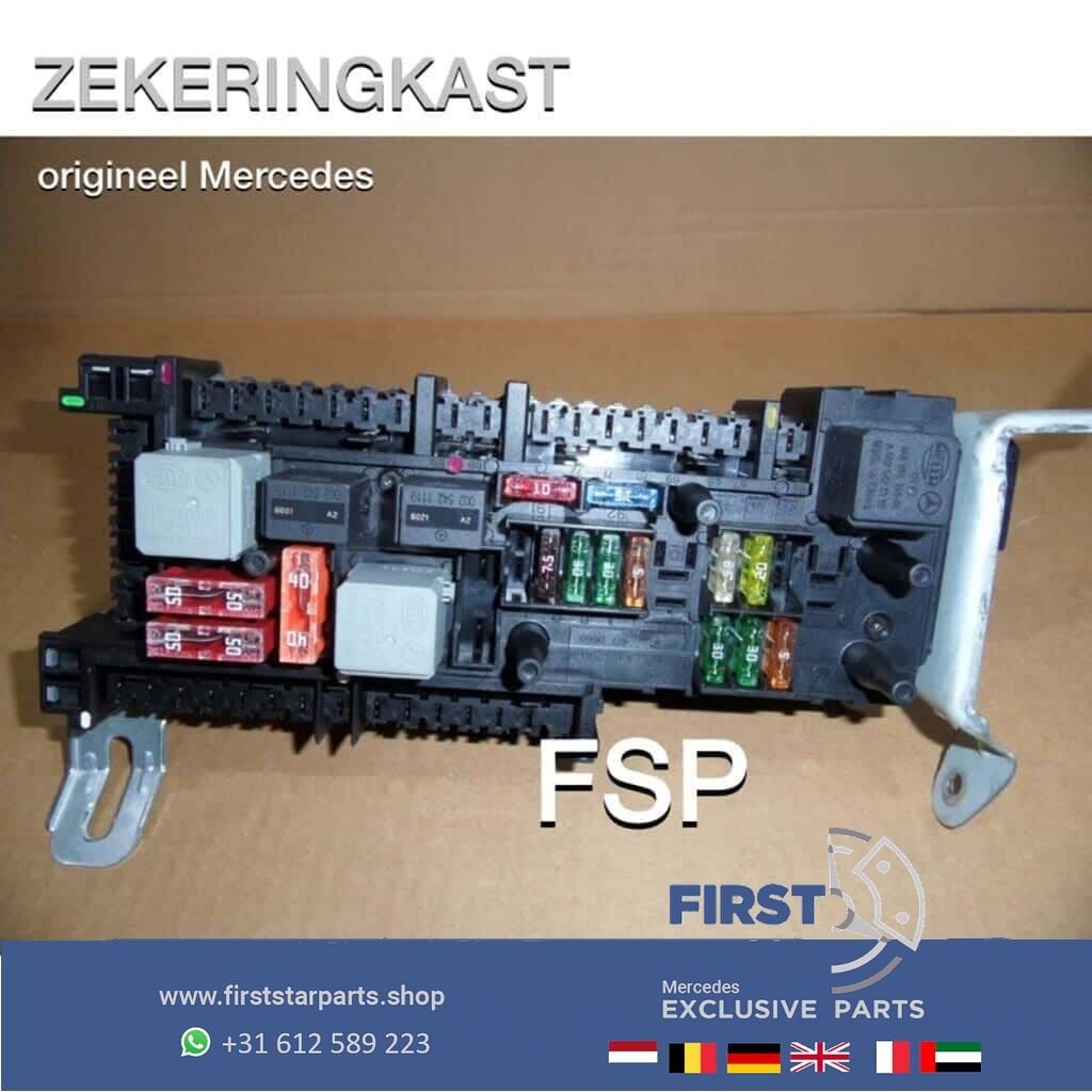 Zekeringkast Mercedes A B C CLA CLS E M GLA GLC GLE S Klasse, Auto-onderdelen, Gebruikt, -, Ophalen of Verzenden, -