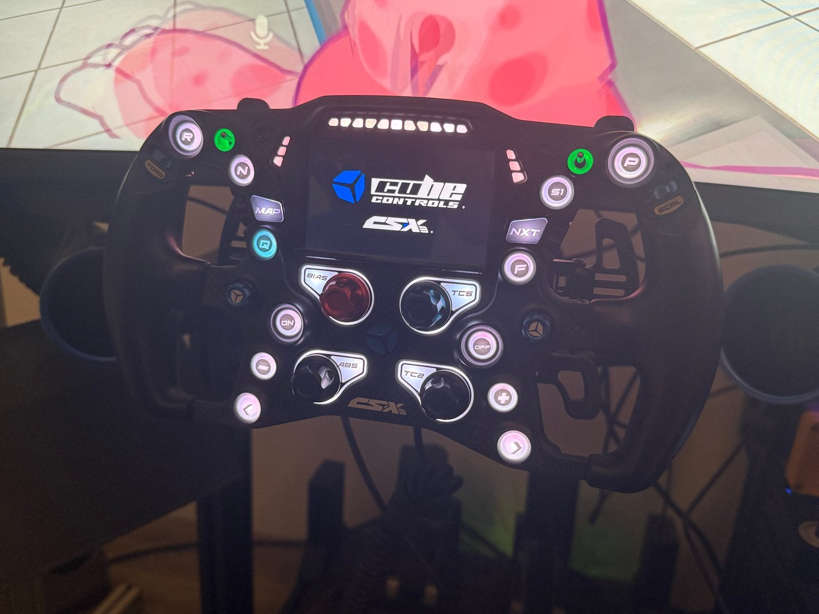 Simucube 2 Pro met Cube Controls CSX3 stuurwiel, Ophalen, Overige merken, Gebruikt