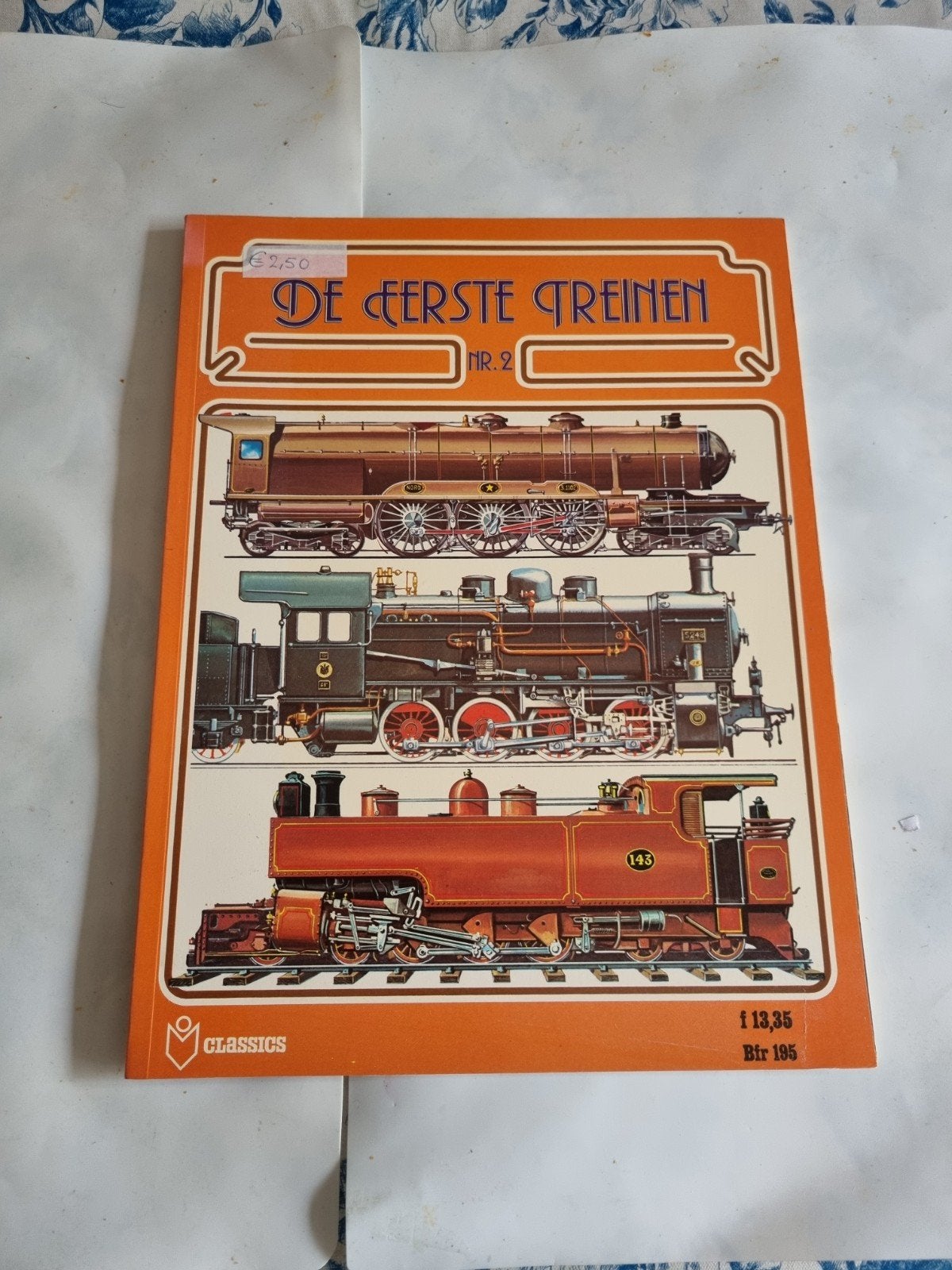 De Eerste Treinen Nr. 2 - Classics Boek, Ophalen of Verzenden, Zo goed als nieuw, Trein, Boek of Tijdschrift