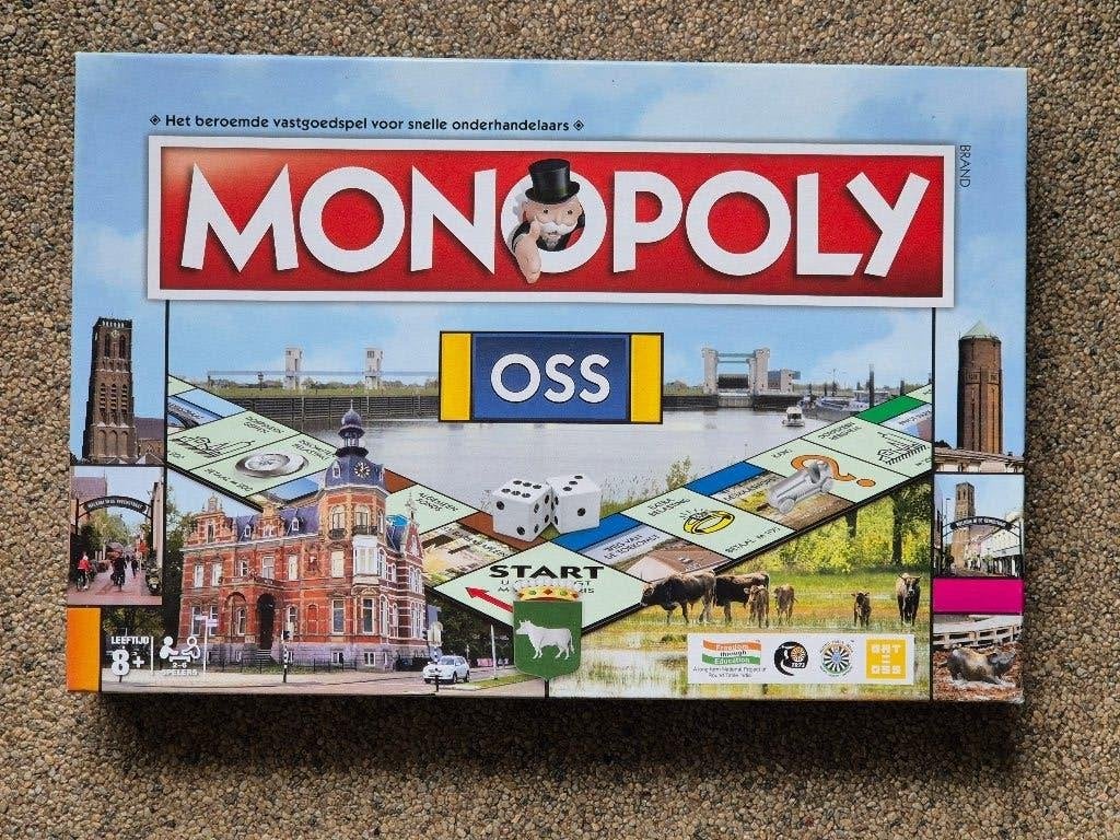 MONOPOLY OSS, Ophalen of Verzenden, Zo goed als nieuw