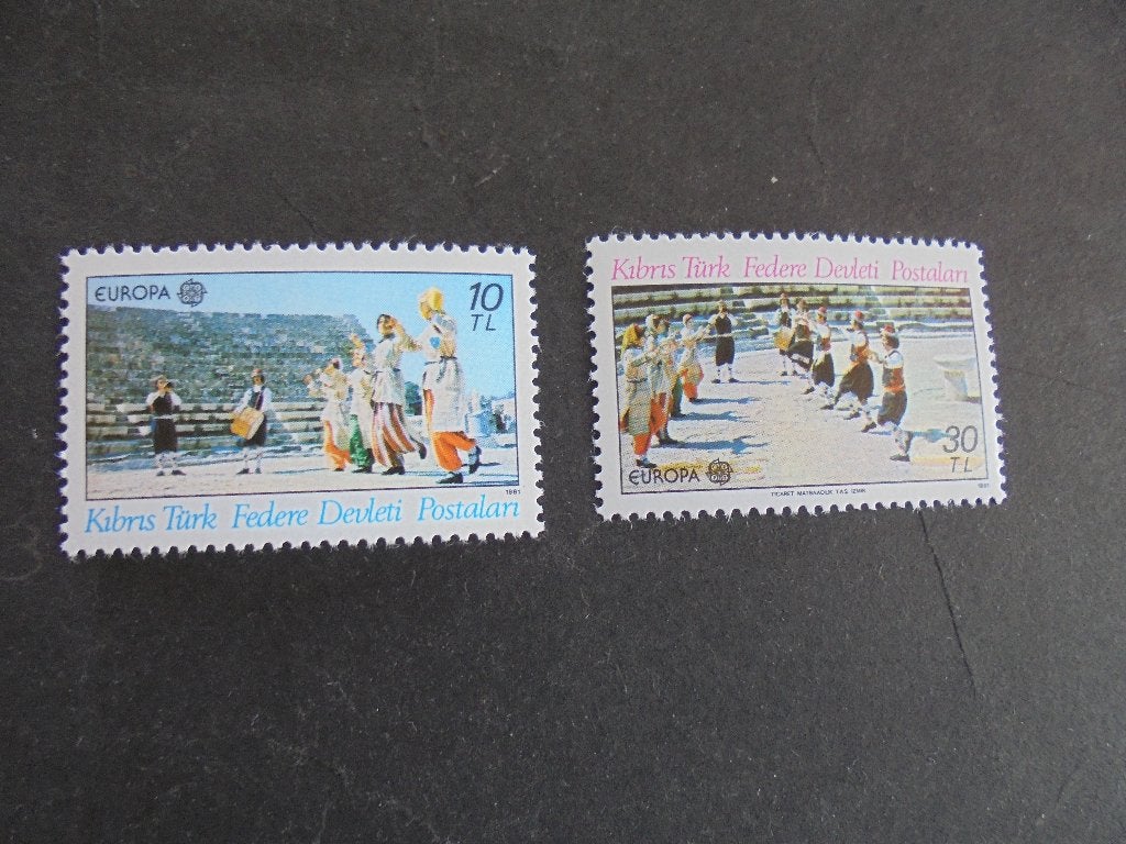 CEPT Turks Cyprus 1981 postfris, Verzenden, Postfris, Overige thema's