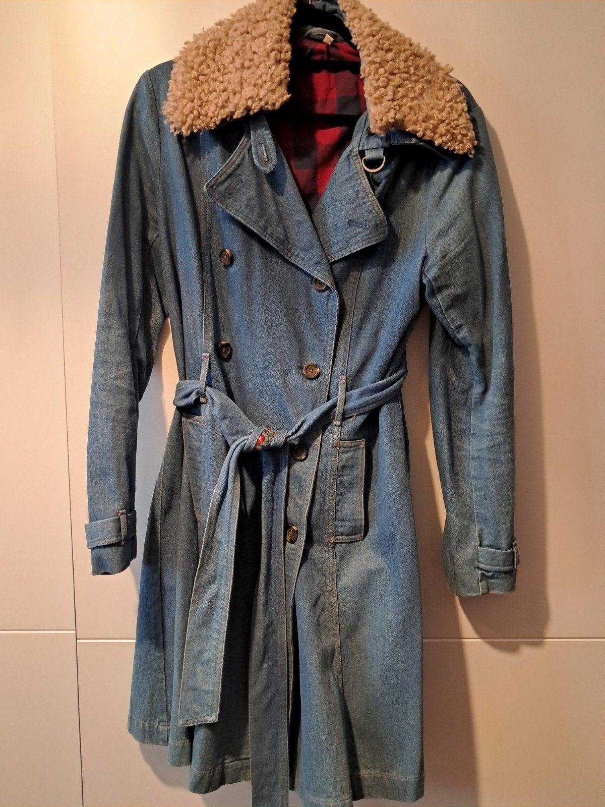 Nieuwe spijkerjas Blutsgeschwister, Kleding | Dames, Jassen | Winter, Blauw, Maat 42/44 (L), Nieuw, Ophalen of Verzenden