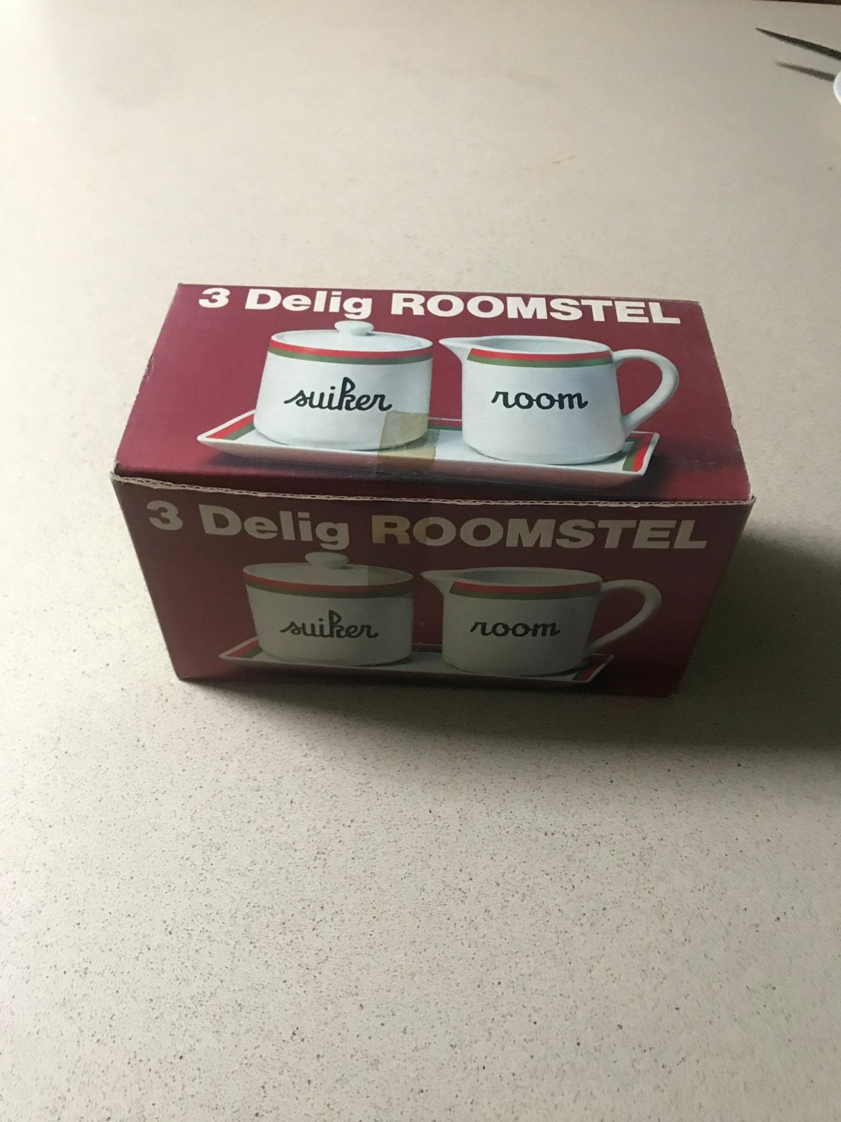 Roomstel, driedelig, vintage ‘70 - er jaren, Overige typen, Nieuw, Ophalen of Verzenden, Overige stijlen