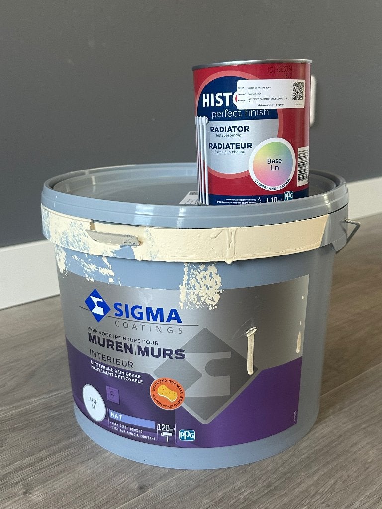 Sigma muurverf + radiator verf histor, Ophalen, Nieuw, Overige typen