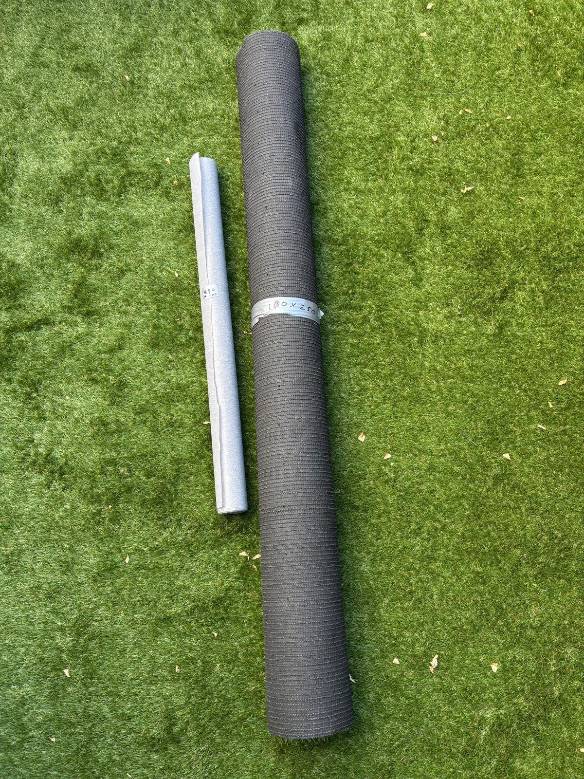 Reststuk kunstgras & vliesdoek, Tuin en Terras, Gras en Kunstgras, Ophalen, Nieuw, Minder dan 10 m²