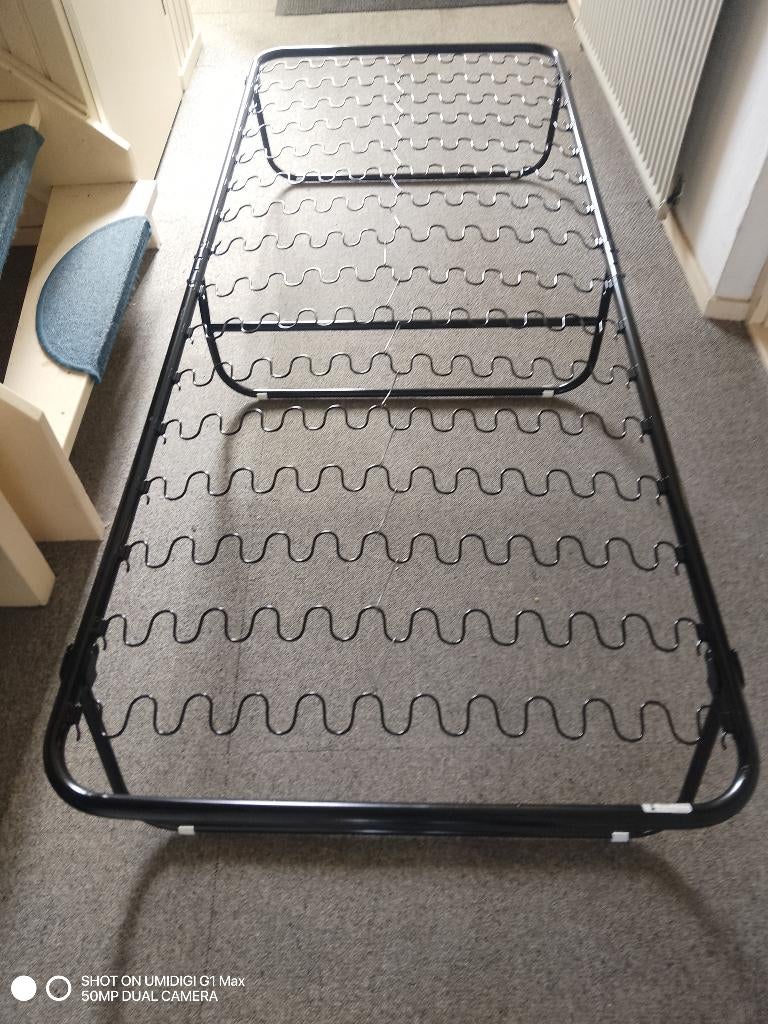 klapbed logeerbed opvouwbed Kinderbed Ikea Sylling, Ophalen, Eenpersoons, Zwart, Opvouwbaar inklapbaar ruimtebesparend