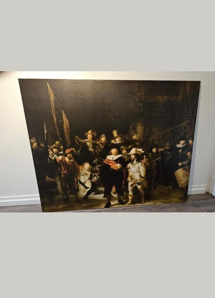 De nachtwacht van Rembrandt, Ophalen