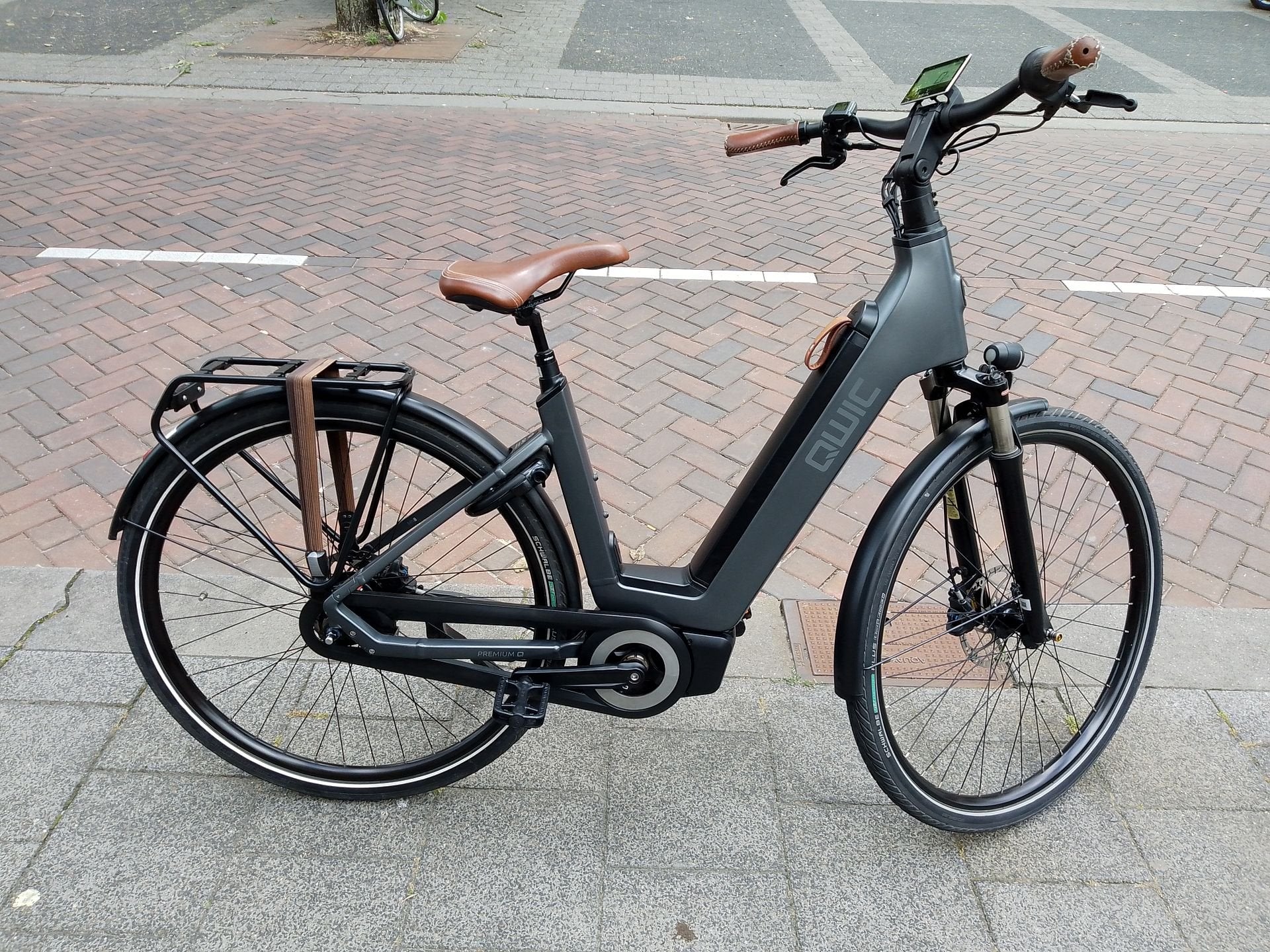 Qwic Premium Q MN8 d48 elektrische damesfiets  middenmotor