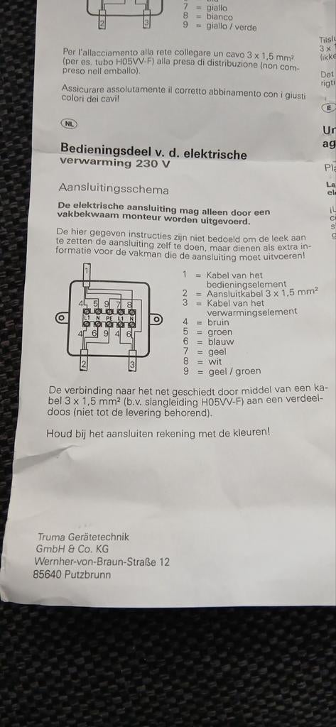 Caravans en camper onderdeel, Eén persoon