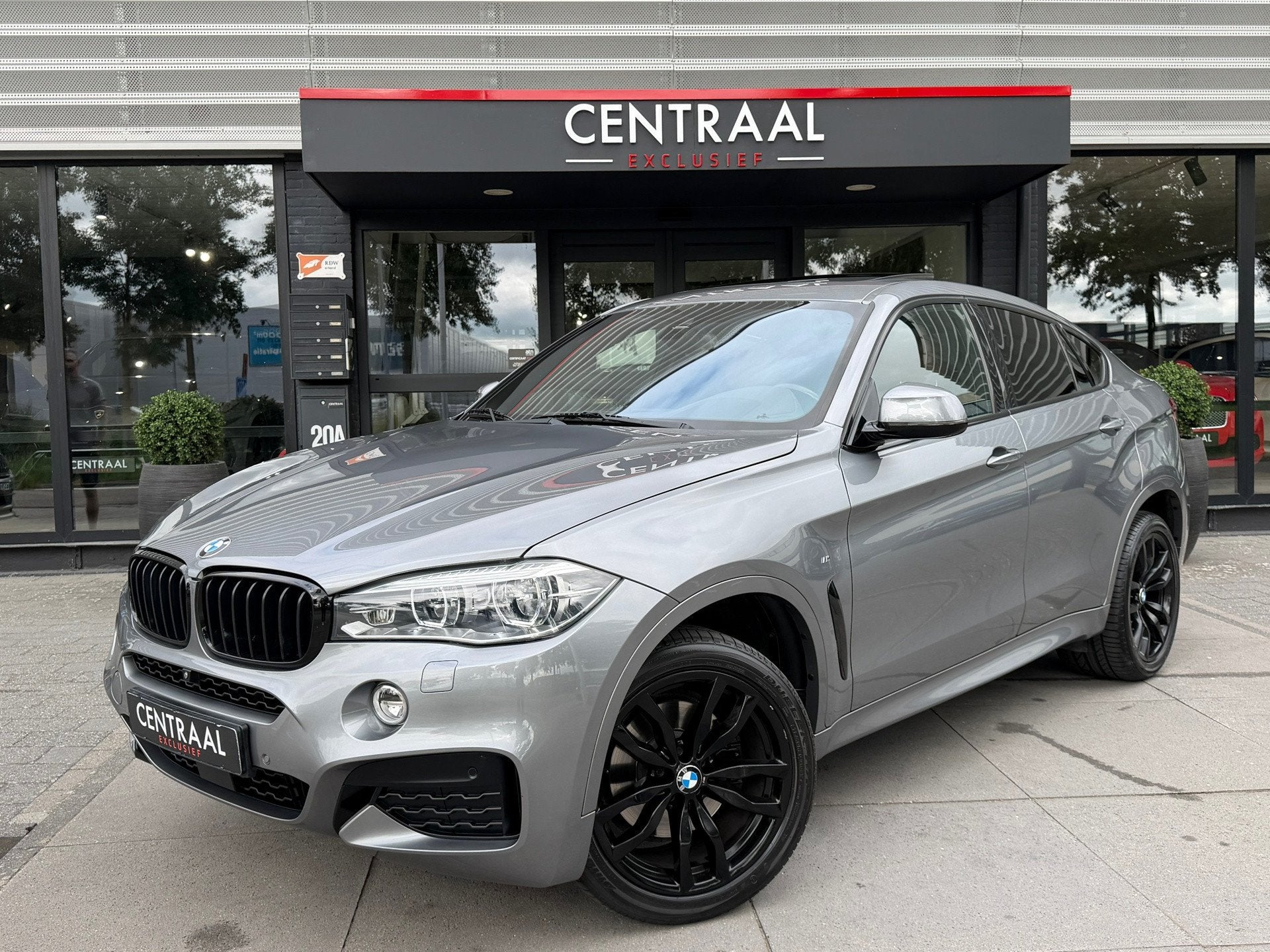 BMW X6 XDrive35i High Exe M-Sport Memory|Hud|Camera|Schuifda, Gebruikt, Euro 6, 4 stoelen, Automatische klimaatregeling