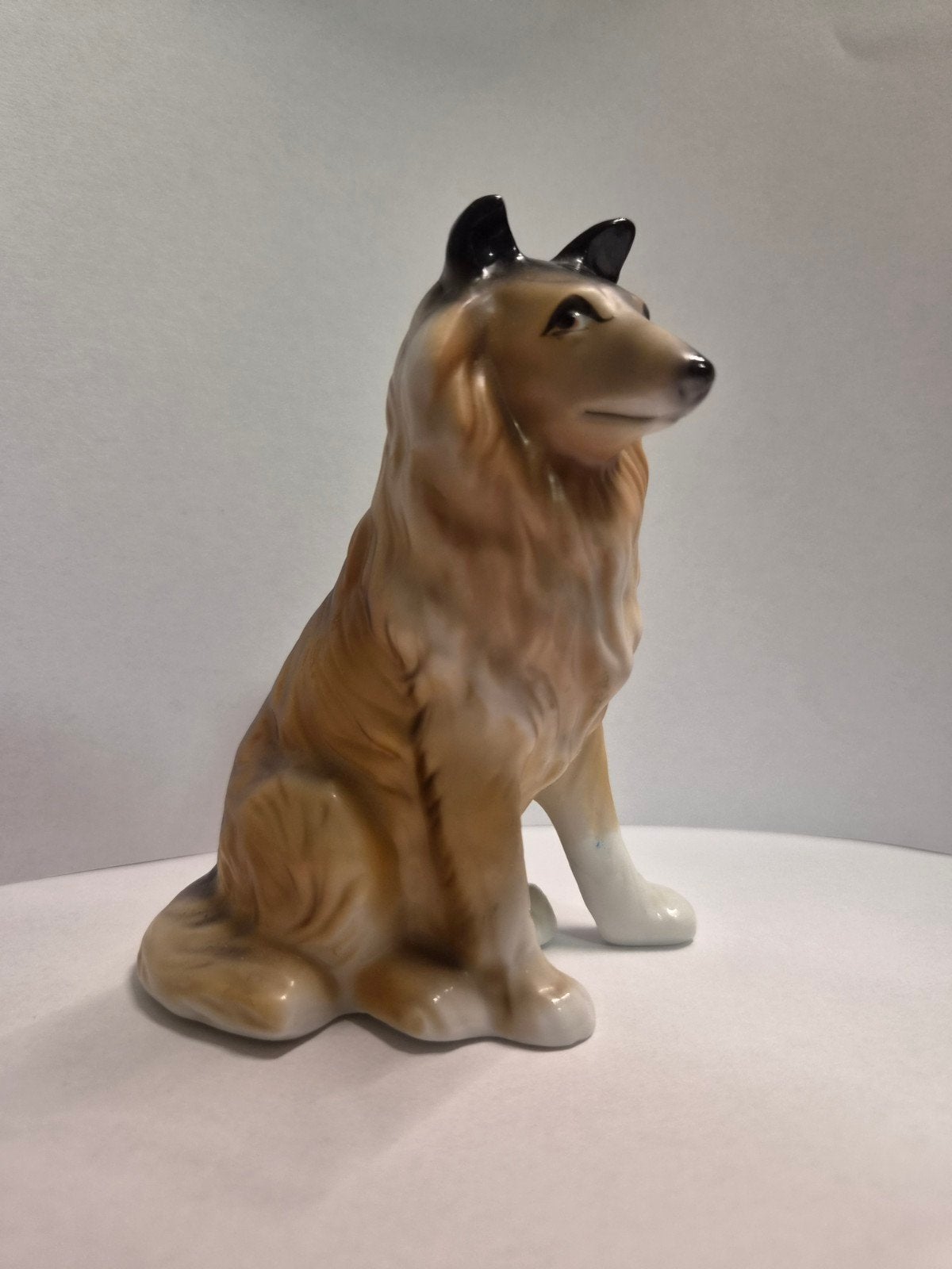 Vintage collie beeld, Ophalen of Verzenden, Zo goed als nieuw, Dier