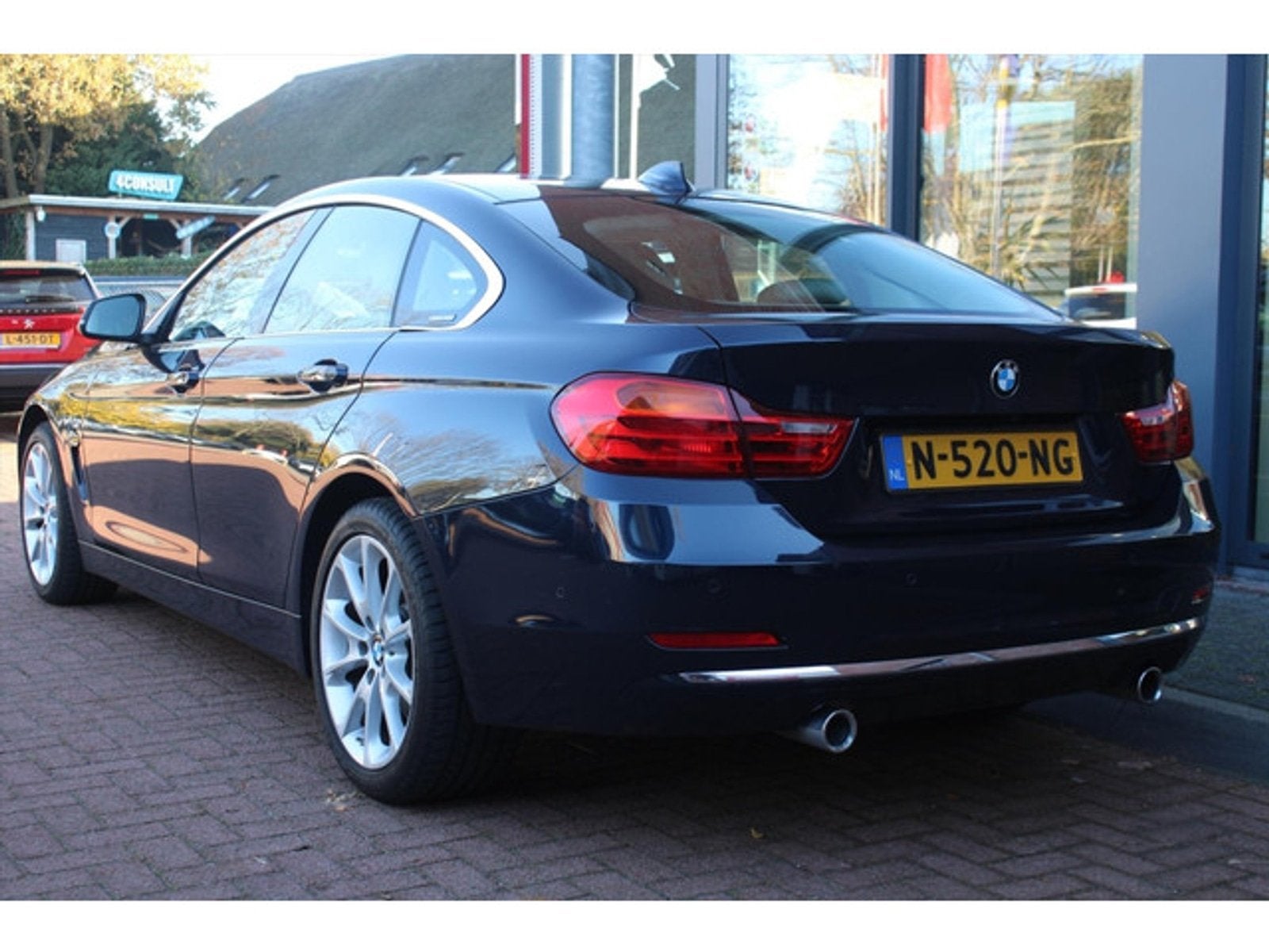 BMW 4 serie Grand Coupe 435i xDrive Aut. | M-Sport | 306PK |, Auto's, Euro 6, 4-Serie, Blauw, Leder