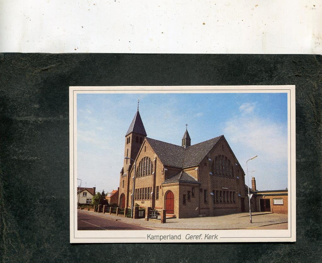 Ansicht Kamperland - Gereformeerde Kerk, Verzenden, 1980 tot heden, Ongelopen