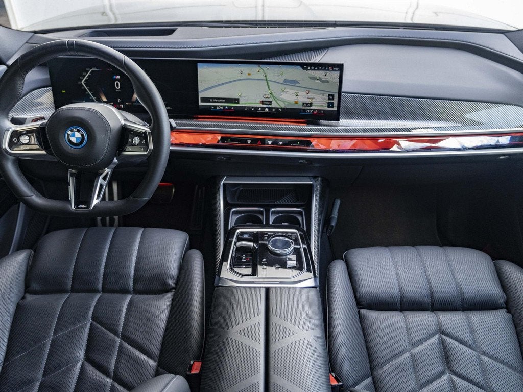 BMW i7 xDrive60 | M Sportpakket Pro | Colour PPF Mahony Brow, Auto's, BMW, Stof, Gebruikt, Zwart, 624 km