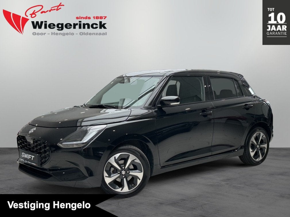 Suzuki Swift 1.2 Style Smart Hybride [ 10JAAR GARANTIE I CAR, Auto's, Suzuki, 12 maanden, Stof, Gebruikt, Zwart
