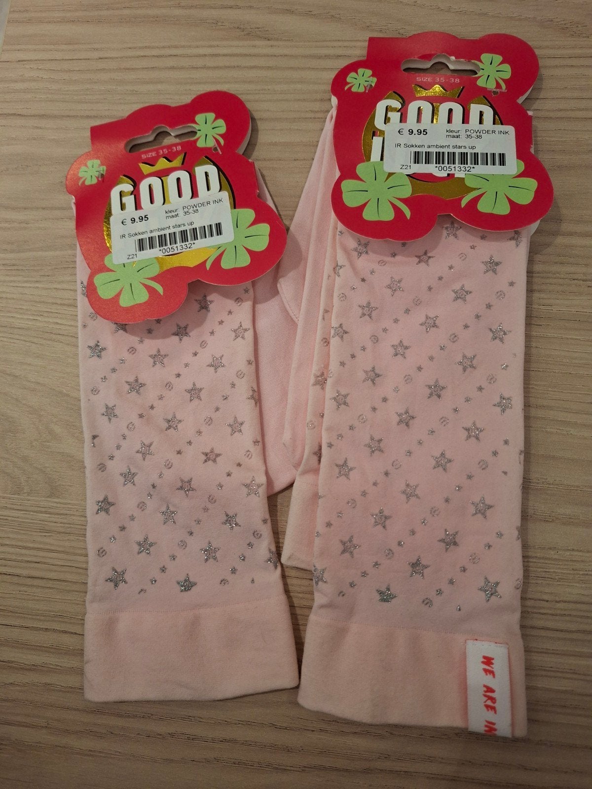 Nieuwe Roze Sokken met Sterren - Maat 35-38, Kleding | Dames, Sokken en Kniesokken, IRH Ambient, Onbekend@voorbeeld.com, Maat 35 t/m 38