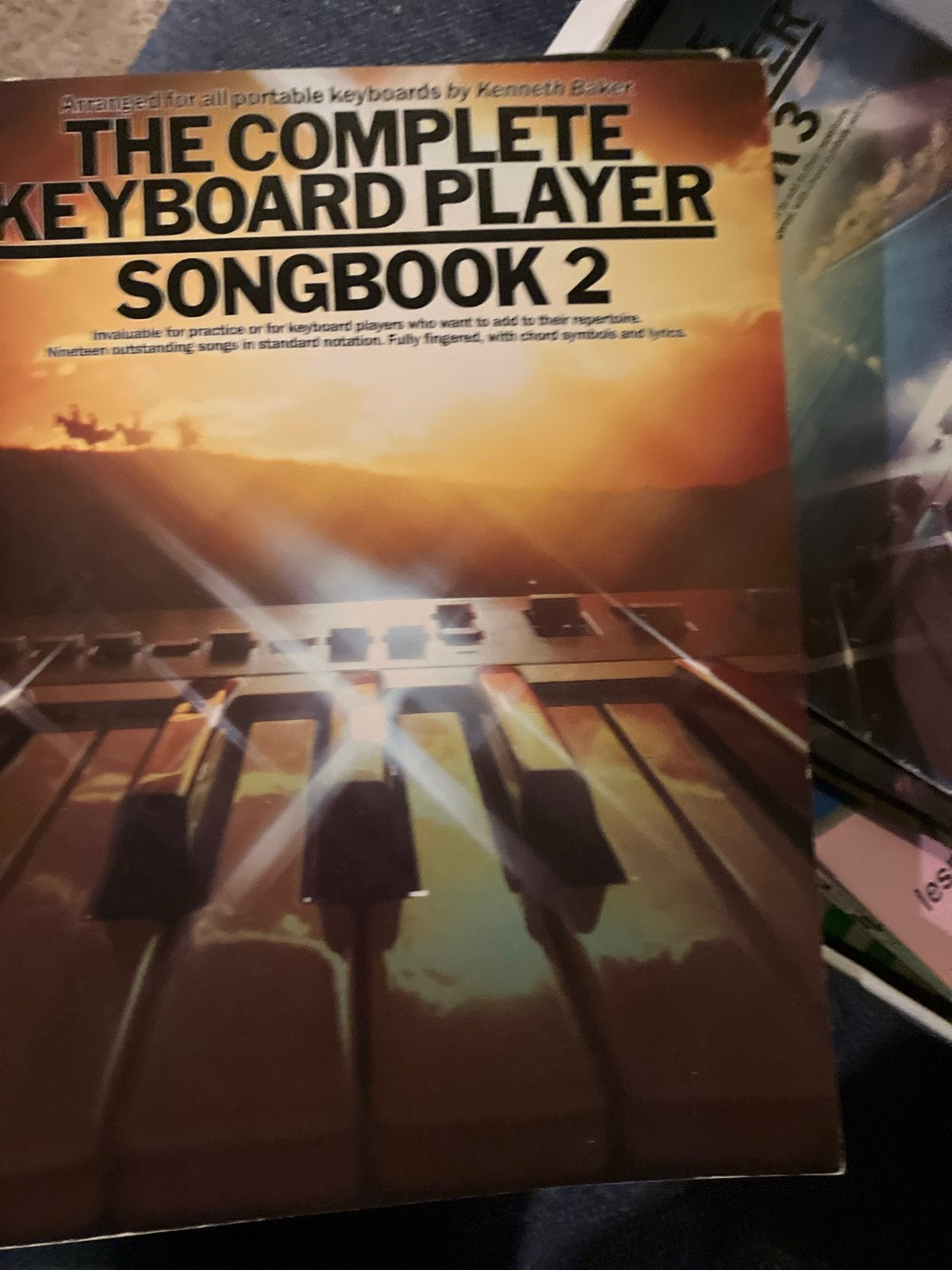 The Complete Keyboard Player Songbook 2 - Kenneth Baker, Ophalen of Verzenden, Gebruikt, Les of Cursus, Keyboard