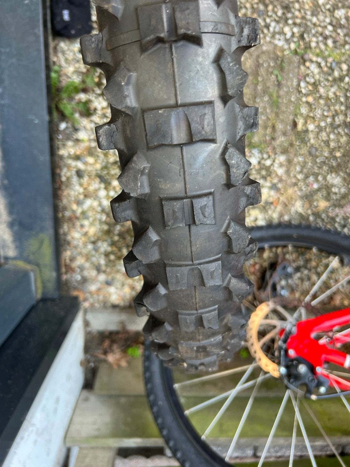 Honda /yamaha crossband met velg 80/100/21, Motoren, Ophalen of Verzenden