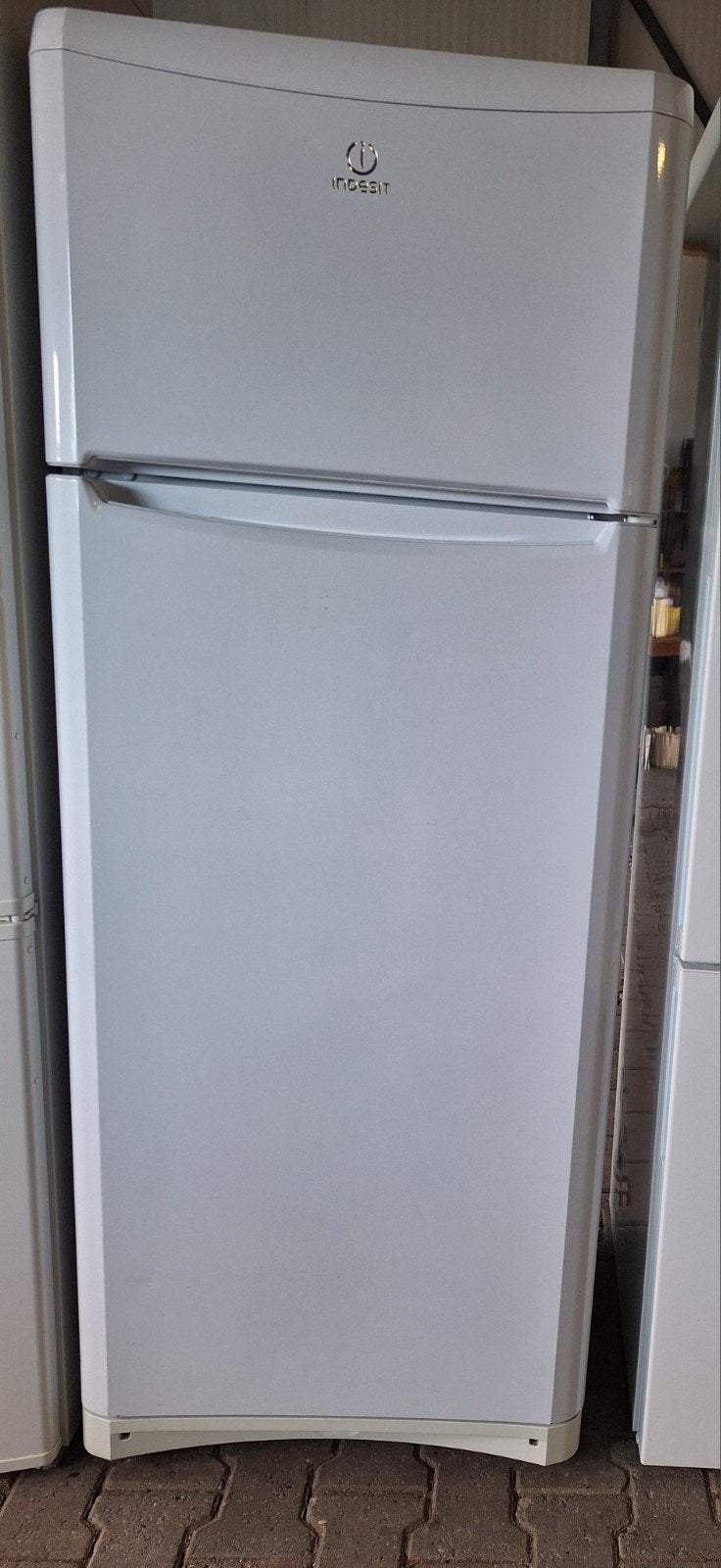 Grote Indesit koel-vriescombinatie, Energieklasse A, Ophalen, Gebruikt, Info@witgoedhuis.nl, 60 cm of meer