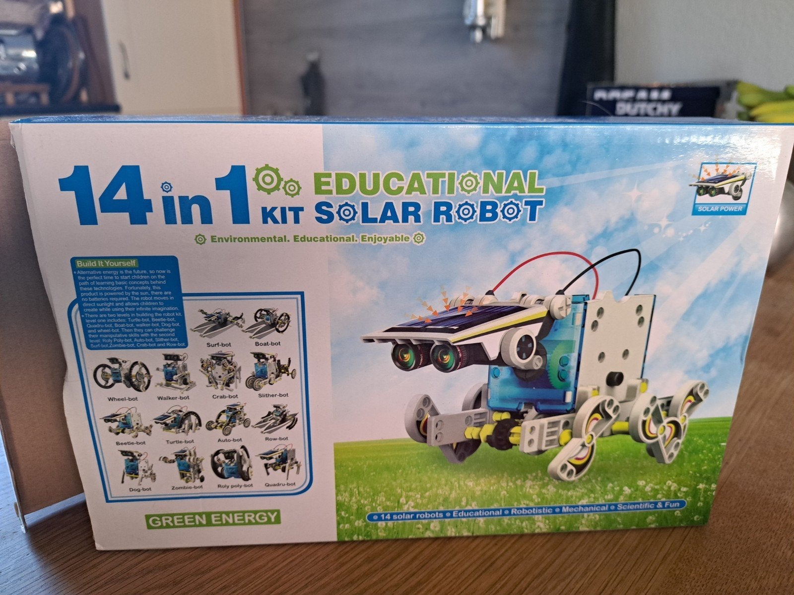 14-in-1 Educatieve Solar Robot Kit - Nieuw, Ophalen of Verzenden, Nieuw, Bouwen