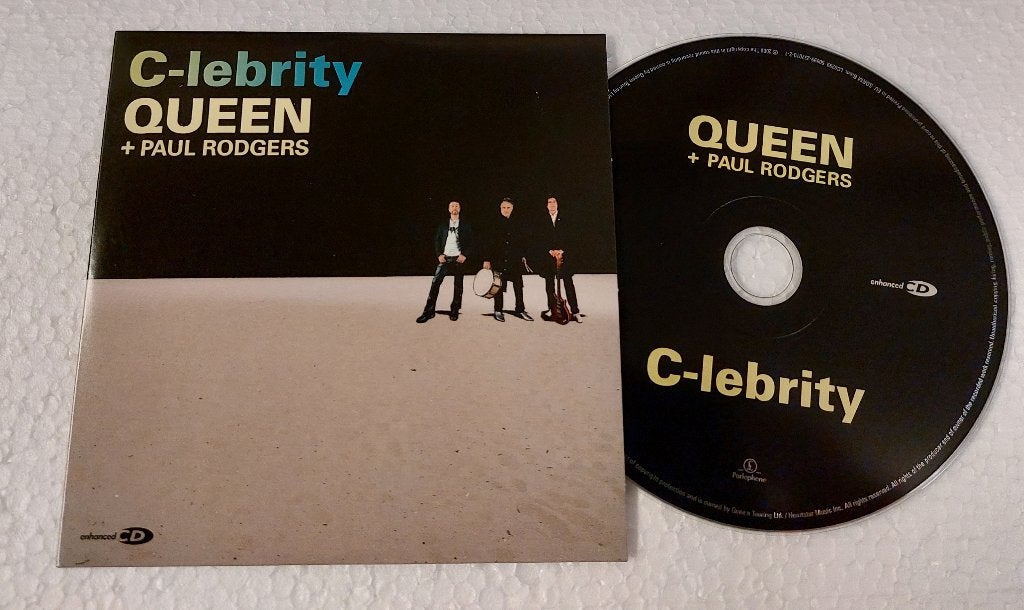Queen CARDCOVER CD-SINGLE C-lebrity NIEUW Paul Rodgers, Ophalen of Verzenden, Nieuw in verpakking, Pop