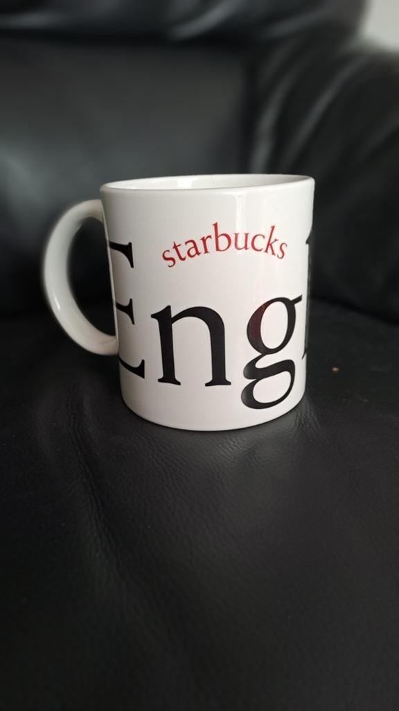Starbucks beker Engeland, Huis en Inrichting, Keuken | Servies, Ophalen of Verzenden, Zo goed als nieuw, Overige stijlen, Kop(pen) en/of Schotel(s)
