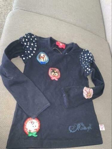 Mimpi mim-pi 116 blauw blauwe longsleeve shirt, Kinderen en Baby's, Kinderkleding | Maat 116, Gebruikt, Shirt of Longsleeve, Mim-pi