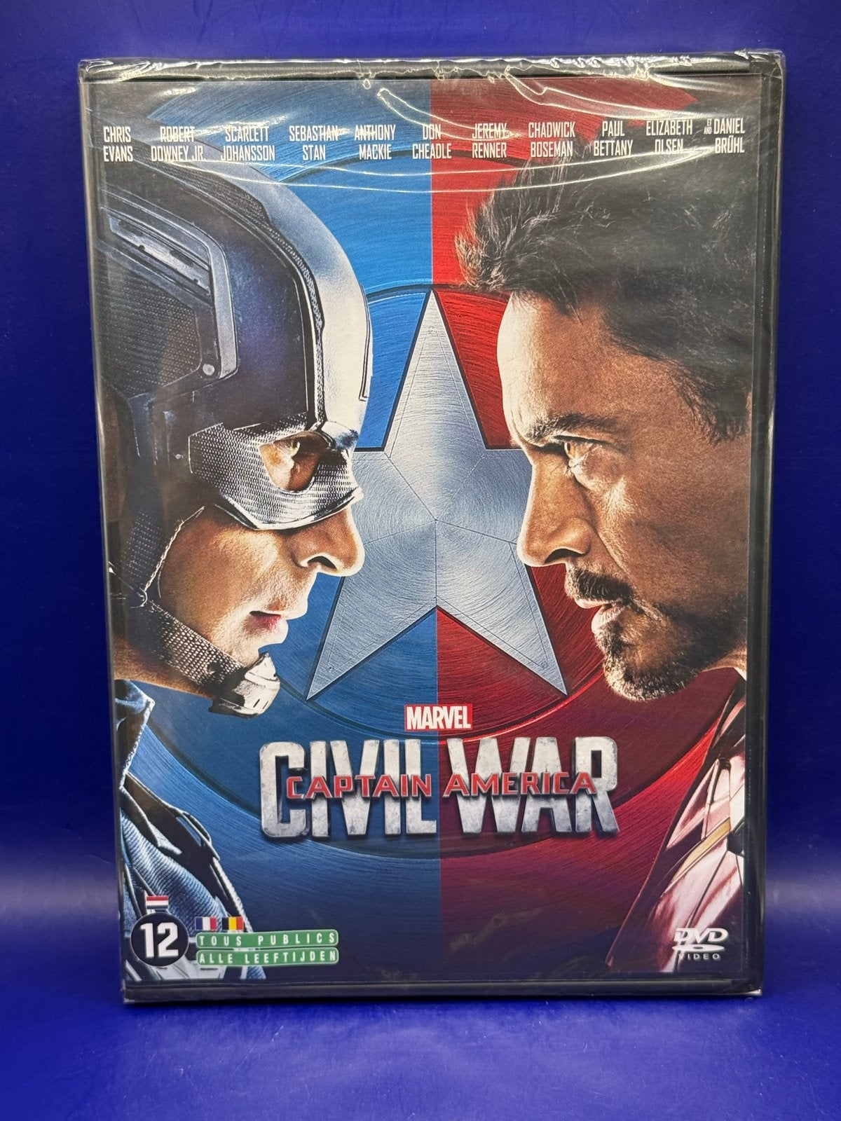 Captain America: Civil War DVD - Nieuw in verpakking, Vanaf 12 jaar, Verzenden, Nieuw in verpakking, Actiethriller