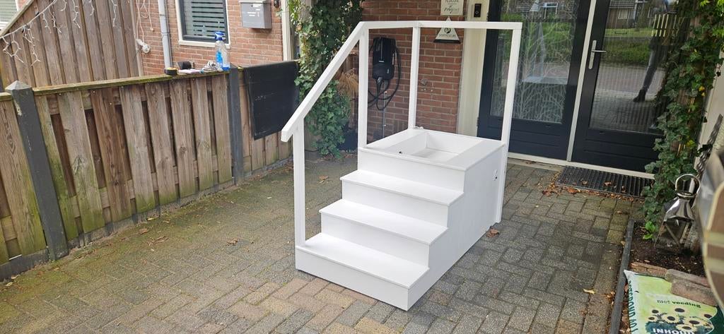 Pedicure trapvoor podoscoop/voetscanner., Ophalen