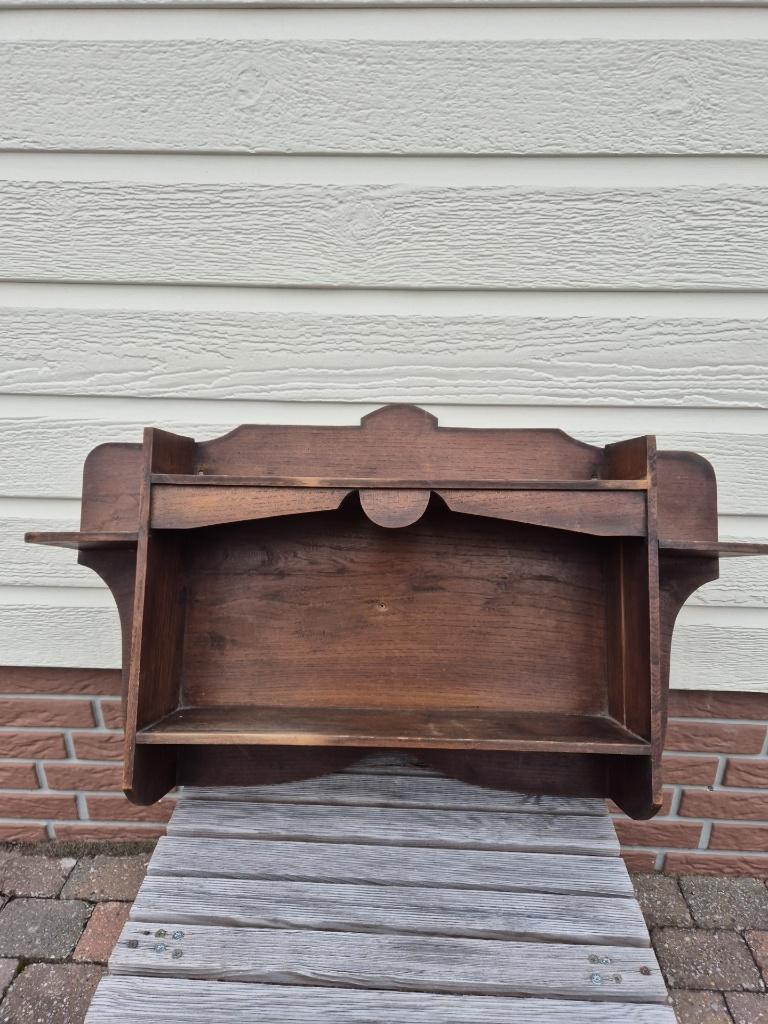 Vintage - Wandkastje - Keukenkastje - Kruidenkastje - Hout, Huis en Inrichting, Ophalen, Gebruikt, Minder dan 150 cm, Minder dan 25 cm